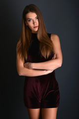 Fototapeta premium glamour femme