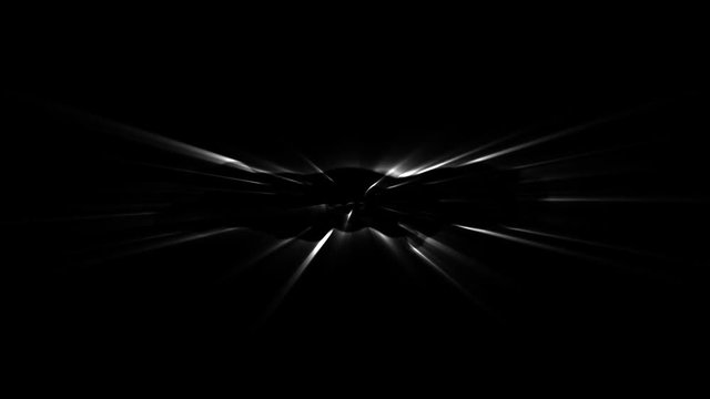 Abtract white line shapes glowing with alpha channel