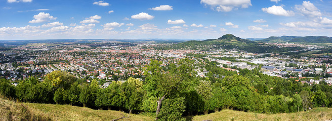 Fototapeta na wymiar Panorama Reutlingen