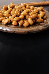 Natto japanese food