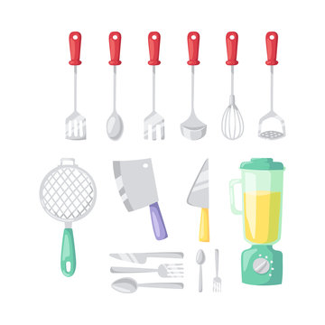 Kitchenware vector icons.