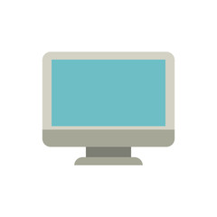 monitor device technology electronic vector illustration eps 10