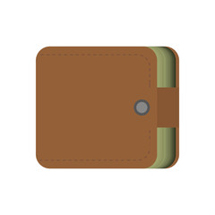 wallet purse money safety vector illustration eps 10