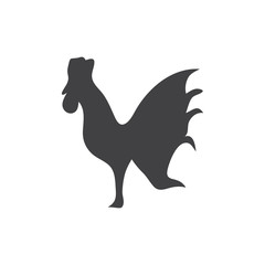 Variety silhouettes chicken ,  vecctor