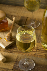 Sweet Yellow Honey Wine Meade