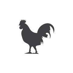 Variety silhouettes chicken ,  vecctor