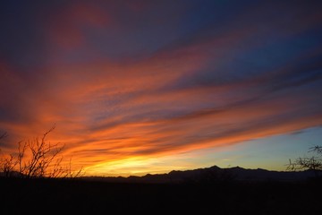 Fototapeta premium Cochise County Sunset