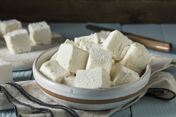 Homemade Sweet Square Marshmallows