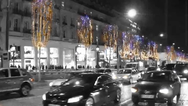 Cinemagraphe Paris la nuit