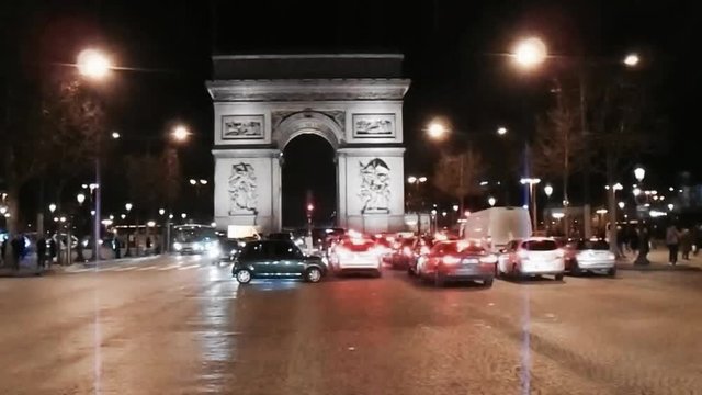 Cinemagraphe Paris la nuit