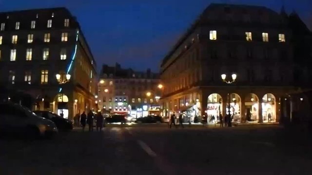 Cinemagraphe Paris la nuit