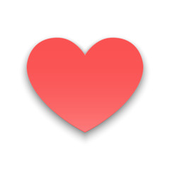 Heart paper concept vector illustration