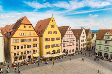 Panoramic view of Rothenburg