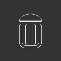bin icon , vector 