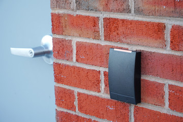 door entrance card reader