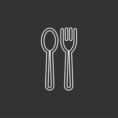 Spoon and fork Icon