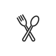 Spoon and fork Icon