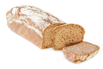 Rye Bread Isolated