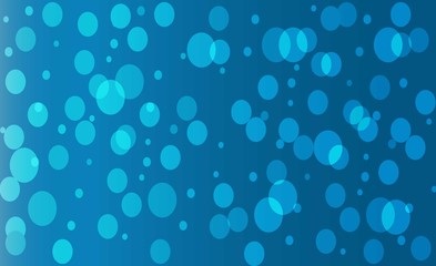 Blue Bubble Background