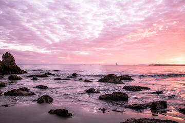 Beautiful Corona Del Mar Sunset 