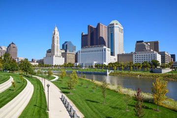 Obraz premium Columbus w stanie Ohio