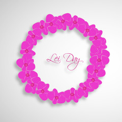 Lei Day background