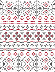 Snowflakes winter background pixel
