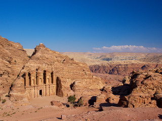 monastery,Petra,Jordan