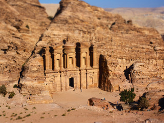 monastery,Petra,Jordan,Perspective