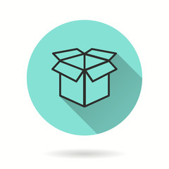 Box - vector icon.
