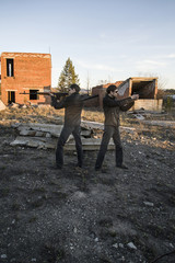 The representative of the Russian mafia, young thug.