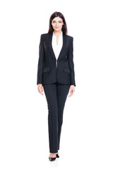 Young, confident and beautiful businesswoman
