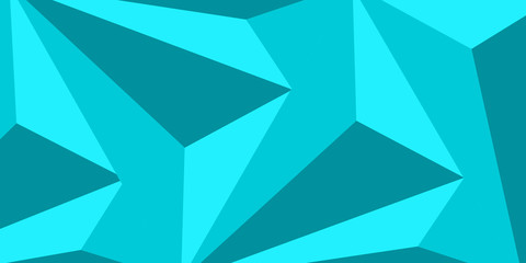 Abstract Triangle Background. 3D Triangles. Modern Wallpaper colorful