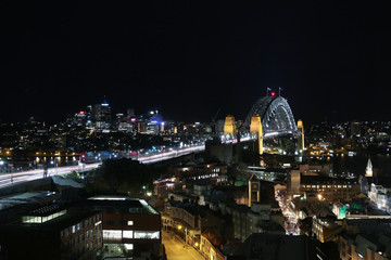 Sydney Harbour Bridge at Night