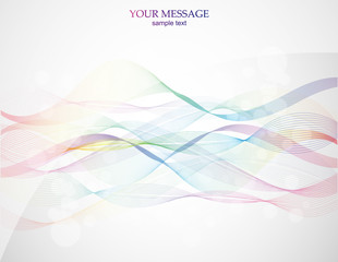 Abstract colorful background. Vector.