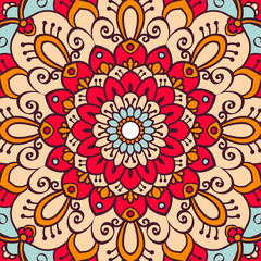 Mandala. Ethnic decorative element.