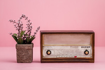 Decorative Radio with Retro Look