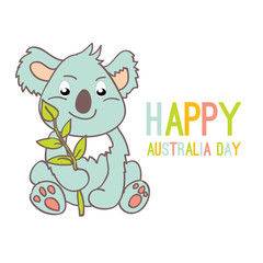Celebratory Australia Day background