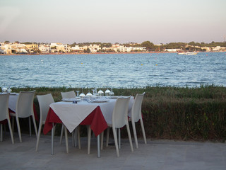 restaurant on the seafront