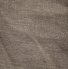 Burlap background in close up.