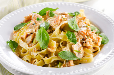 Pasta with mushrooms