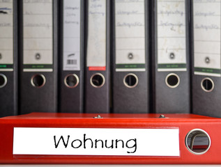Aktenordner Wohnung