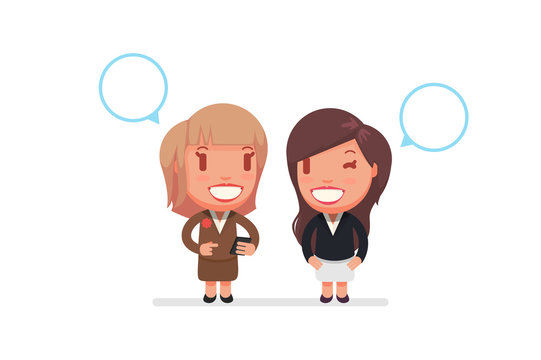 cute characters vector illustration