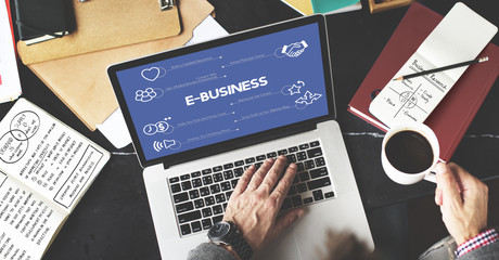 E-Business Online Internet Digital 