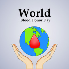 World Blood Donor Day background