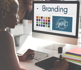 Branding Ideas Design Identitiy Marketing Concept