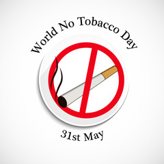 World No Tobacco Day Background