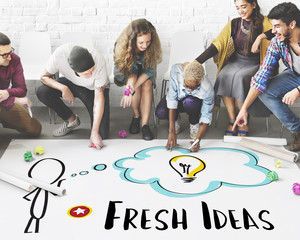 Ideas Creative Innovation Design Concept