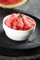 Watermelon sorbet