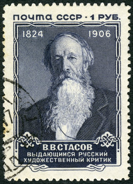 USSR - 1957: shows Vladimir Vasilievich Stasov (1824-1906)